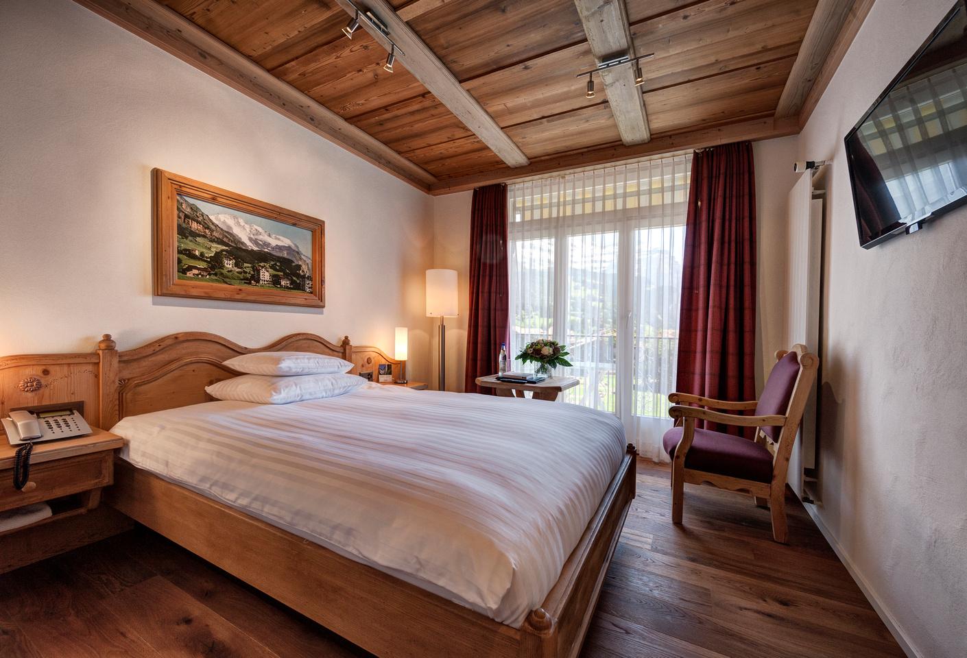 Hotel Schoenegg Венген Номер фото